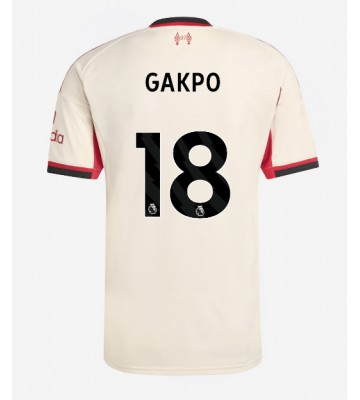 Liverpool Cody Gakpo #18 Udebanetrøje 2025-26 Kortærmet